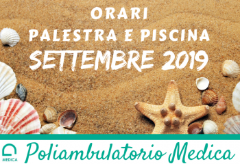 Programmazione Corsi dal 02 al 29 Settembre 2019
