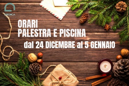 Programmazione Corsi dal 24 Dicembre al 5 Gennaio 2018