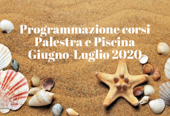 Programmazione corsi Giugno-Luglio 2020