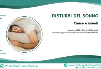 Disturbi del sonno: cause e rimedi